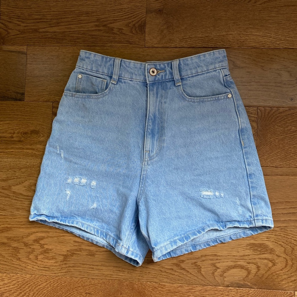high waisted zara short